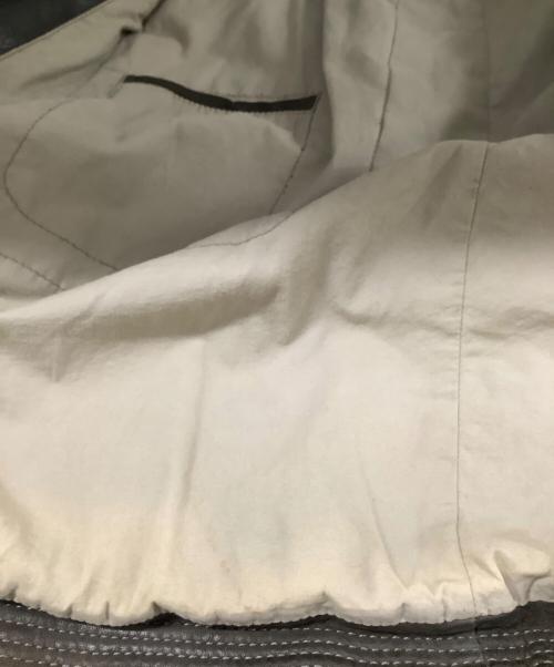 HUGO BOSS（ヒューゴ ボス）HUGO BOSS (ヒューゴ ボス) ラムレザージャケット ブラウン サイズ:50の古着・服飾アイテム