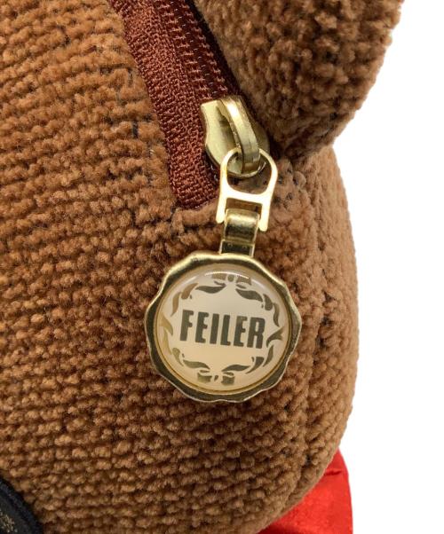 FEILER（フェイラー）FEILER (フェイラー) クマチャームポーチ ブラウンの古着・服飾アイテム