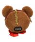 FEILER (フェイラー) クマチャームポーチ ブラウン：5000円