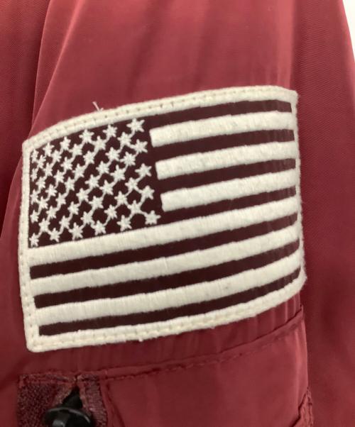 AVIREX（アヴィレックス）AVIREX (アヴィレックス) MA-1ジャケット レッド サイズ:Lの古着・服飾アイテム