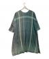 tamaki niime (タマキ ニイメ) 長袖ワンピース グリーン×ホワイト サイズ:-：12000円