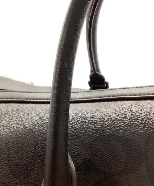 COACH（コーチ）COACH (コーチ) シグネチャー ボストンバッグ ブラックの古着・服飾アイテム