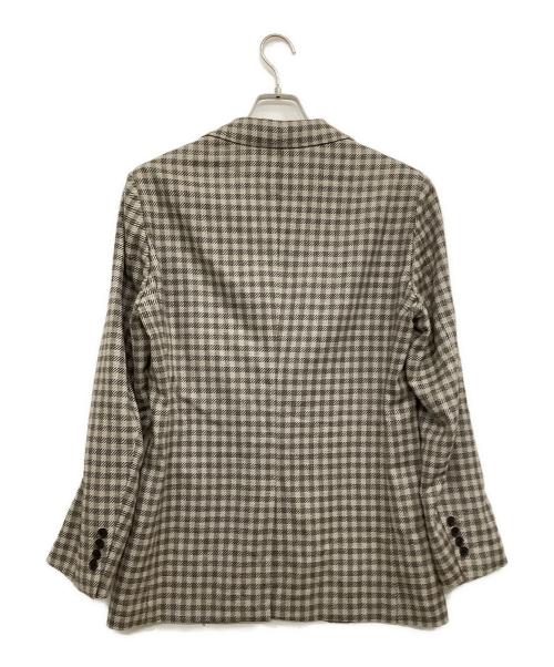 Pilgrim（ピルグリム）Pilgrim (ピルグリム) TOMORROW LAND (トゥモローランド) テーラードジャケット ベージュ サイズ:48の古着・服飾アイテム
