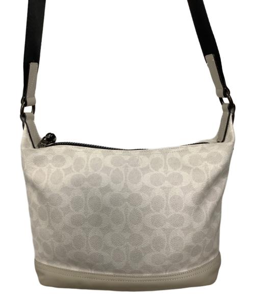 COACH（コーチ）COACH (コーチ) ショルダーバッグ ホワイトの古着・服飾アイテム