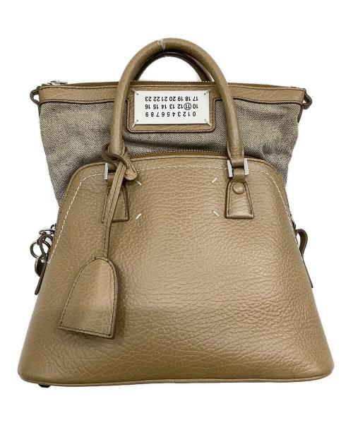 Maison Margiela（メゾンマルジェラ）Maison Margiela (メゾンマルジェラ) 5AC Classique Mini ベージュの古着・服飾アイテム