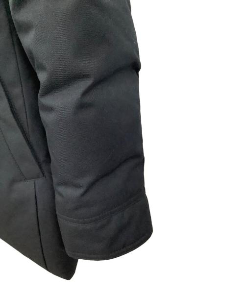 Pyrenex（ピレネックス）Pyrenex (ピレネックス) ボルドー ステッチレス ラクーンファー ダウンジャケット ネイビー サイズ:36の古着・服飾アイテム