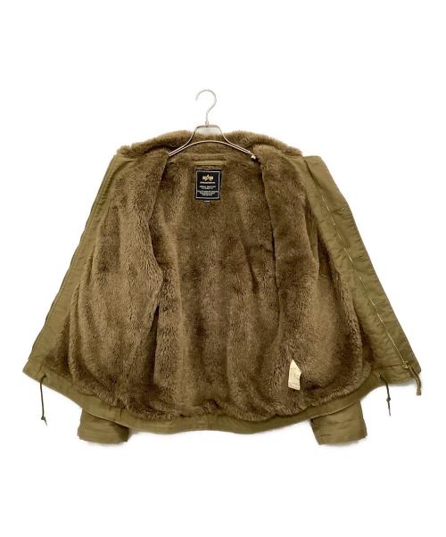 ALPHA（アルファ）ALPHA (アルファ) デッキジャケット カーキ サイズ:XLの古着・服飾アイテム