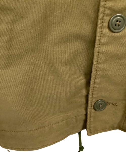 ALPHA（アルファ）ALPHA (アルファ) デッキジャケット カーキ サイズ:XLの古着・服飾アイテム
