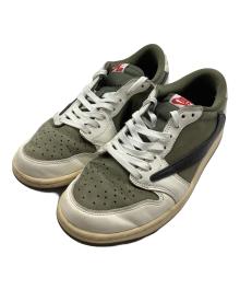 NIKE×Travis Scott（ナイキ×トラヴィススコット）の古着「AIR JORDAN 1 LOW OG SP（エアジョーダン1）」｜カーキ×ホワイト