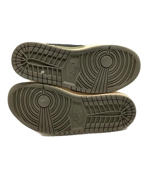 NIKE（ナイキ）NIKE (ナイキ) Travis Scott (トラヴィススコット) AIR JORDAN 1 LOW OG SP（エアジョーダン1） カーキ×ホワイト サイズ:US9の古着・服飾アイテム
