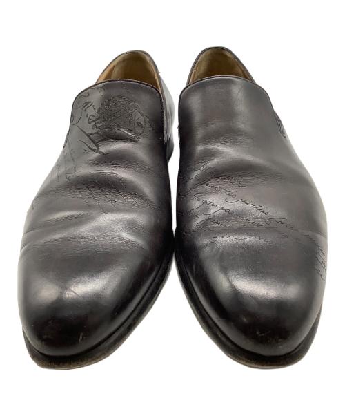 Berluti（ベルルッティ）Berluti (ベルルッティ) ガレ カーシブ スリッパ ブラック サイズ:8 1/2の古着・服飾アイテム