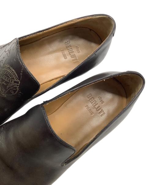 Berluti（ベルルッティ）Berluti (ベルルッティ) ガレ カーシブ スリッパ ブラック サイズ:8 1/2の古着・服飾アイテム