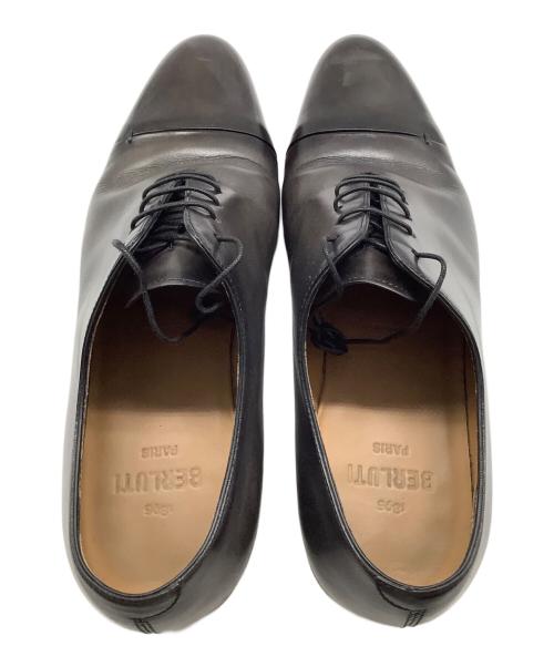 Berluti（ベルルッティ）Berluti (ベルルッティ) ガスパール ビジネスシューズ ブラック サイズ:8 1/2の古着・服飾アイテム