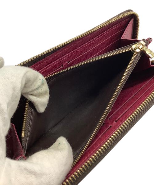LOUIS VUITTON（ルイ ヴィトン）LOUIS VUITTON (ルイ ヴィトン) ポルトフォイユ・クレマンス フューシャの古着・服飾アイテム