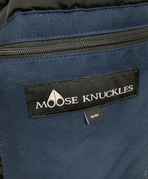 MOOSE KNUCKLES（ムース ナックルズ）MOOSE KNUCKLES (ムース ナックルズ) ダウンコート ネイビー サイズ:Mの古着・服飾アイテム