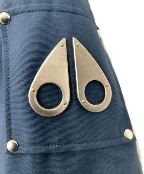 MOOSE KNUCKLES（ムース ナックルズ）MOOSE KNUCKLES (ムース ナックルズ) ダウンコート ネイビー サイズ:Mの古着・服飾アイテム