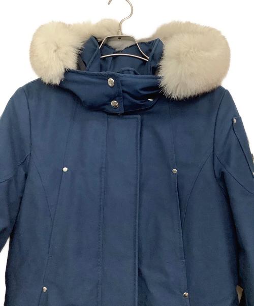 MOOSE KNUCKLES（ムース ナックルズ）MOOSE KNUCKLES (ムース ナックルズ) ダウンコート ネイビー サイズ:Mの古着・服飾アイテム