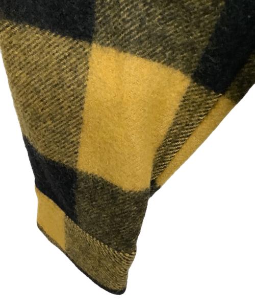 BEMIDJI WOOLEN MILLS（ベミジウールンミルズ）BEMIDJI WOOLEN MILLS (ベミジウールンミルズ) ウールジャケット イエロー×ブラック サイズ:Mの古着・服飾アイテム