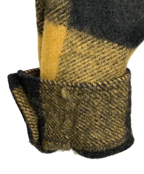 BEMIDJI WOOLEN MILLS（ベミジウールンミルズ）BEMIDJI WOOLEN MILLS (ベミジウールンミルズ) ウールジャケット イエロー×ブラック サイズ:Mの古着・服飾アイテム