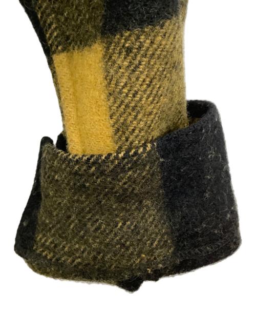 BEMIDJI WOOLEN MILLS（ベミジウールンミルズ）BEMIDJI WOOLEN MILLS (ベミジウールンミルズ) ウールジャケット イエロー×ブラック サイズ:Mの古着・服飾アイテム