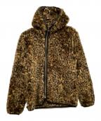 GANGSTERVILLEギャングスタービル）の古着「RISE ABOVE-SHAGGY PARKA」｜ブラウン