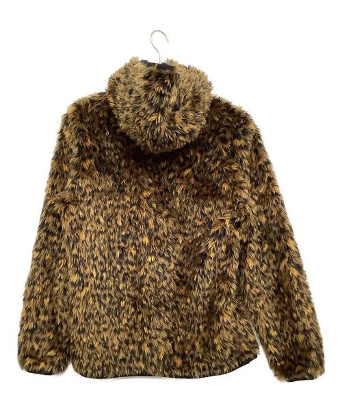 GANGSTERVILLE（ギャングスタービル）GANGSTERVILLE (ギャングスタービル) RISE ABOVE-SHAGGY PARKA ブラウン サイズ:Lの古着・服飾アイテム