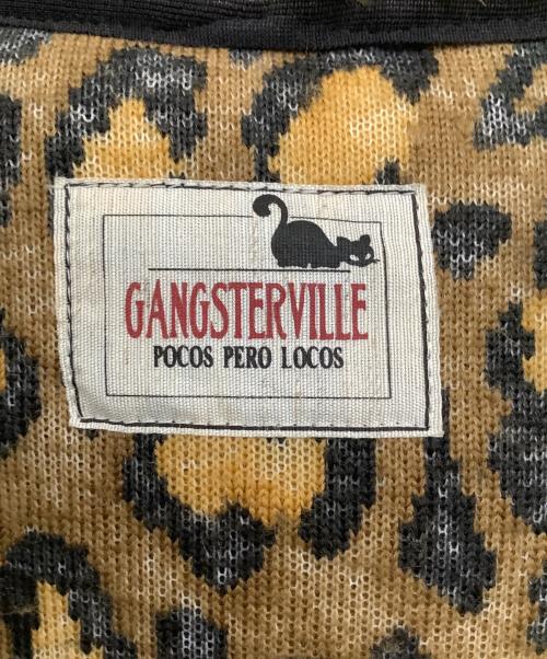GANGSTERVILLE（ギャングスタービル）GANGSTERVILLE (ギャングスタービル) RISE ABOVE-SHAGGY PARKA ブラウン サイズ:Lの古着・服飾アイテム