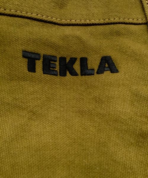 TEKLA（テクラ）TEKLA (テクラ) 2WAYキャンバストートバッグ オリーブの古着・服飾アイテム