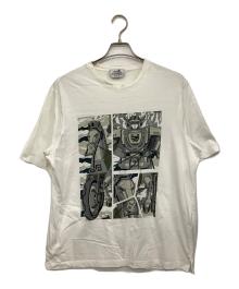 HERMES（エルメス）の古着「MEGA Chariot 半袖カットソー」｜ホワイト