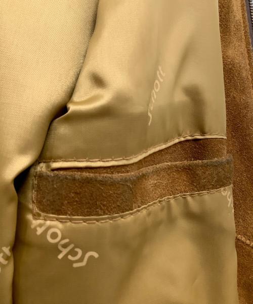 Schott（ショット）Schott (ショット) スウェードジャケット ベージュ サイズ:38の古着・服飾アイテム