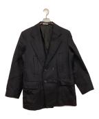 AURALEEオーラリー）の古着「LIGHT MELTON HALF COAT（ライトメルトンハーフコート）」｜ネイビー