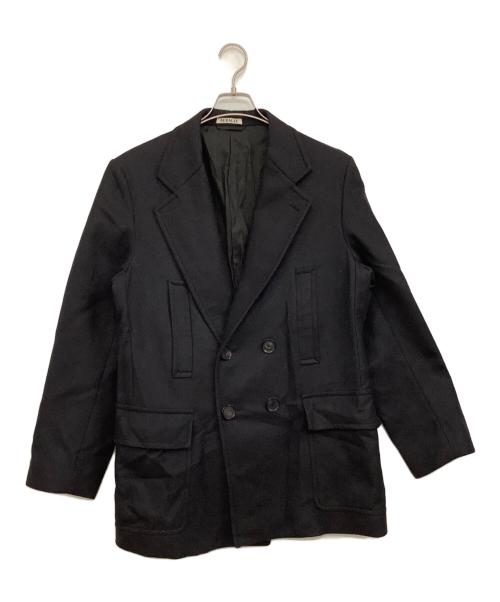 AURALEE（オーラリー）AURALEE (オーラリー) LIGHT MELTON HALF COAT（ライトメルトンハーフコート） ネイビー サイズ:4の古着・服飾アイテム