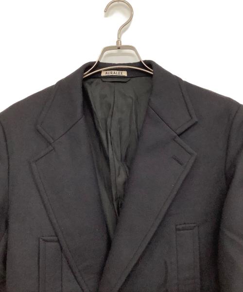 AURALEE（オーラリー）AURALEE (オーラリー) LIGHT MELTON HALF COAT（ライトメルトンハーフコート） ネイビー サイズ:4の古着・服飾アイテム