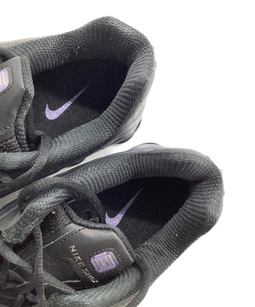 NIKE（ナイキ）NIKE (ナイキ) SHOX R4 JEWEL QS パープル×ブラック サイズ:US11の古着・服飾アイテム