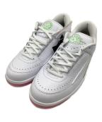 NIKEナイキ）の古着「AIR JORDAN 2 RETRO LOW CH BLSM（エア ジョーダン 2 レトロ ロー）」｜ホワイト×ピンク