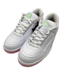 NIKE（ナイキ）の古着「AIR JORDAN 2 RETRO LOW CH BLSM（エア ジョーダン 2 レトロ ロー）」｜ホワイト×ピンク