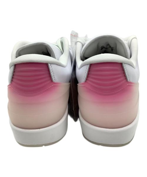 NIKE（ナイキ）NIKE (ナイキ) AIR JORDAN 2 RETRO LOW CH BLSM（エア ジョーダン 2 レトロ ロー） ホワイト×ピンク サイズ:US10.5 未使用品の古着・服飾アイテム