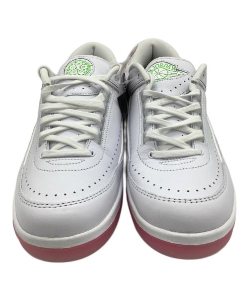 NIKE（ナイキ）NIKE (ナイキ) AIR JORDAN 2 RETRO LOW CH BLSM（エア ジョーダン 2 レトロ ロー） ホワイト×ピンク サイズ:US10.5 未使用品の古着・服飾アイテム