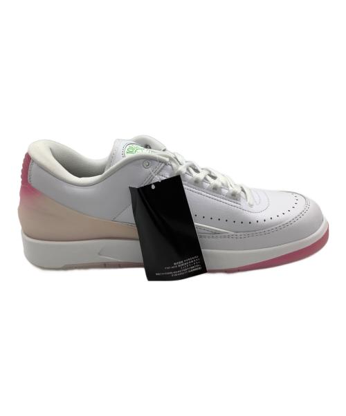 NIKE（ナイキ）NIKE (ナイキ) AIR JORDAN 2 RETRO LOW CH BLSM（エア ジョーダン 2 レトロ ロー） ホワイト×ピンク サイズ:US10.5 未使用品の古着・服飾アイテム