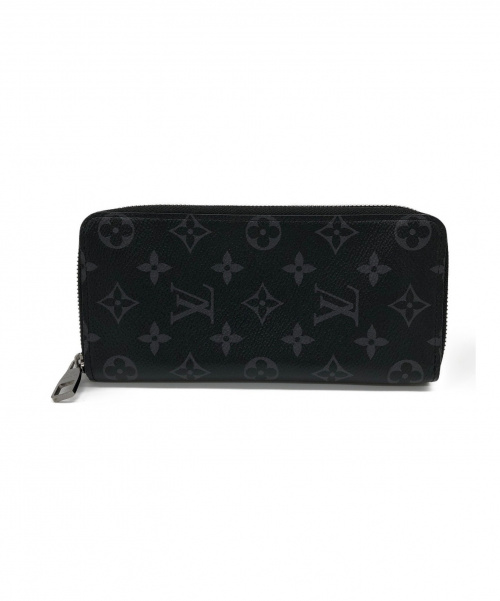 LOUIS VUITTON（ルイ ヴィトン）LOUIS VUITTON (ルイヴィトン) ジッピー・ウォレット ヴェルティカル ブラック サイズ:- モノグラム・エクリプス M62295の古着・服飾アイテム