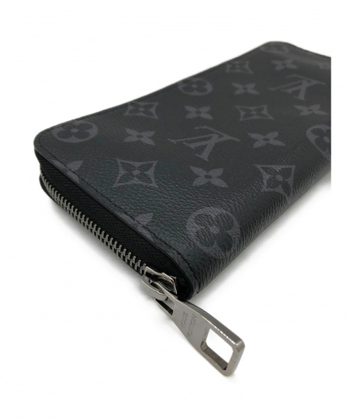 LOUIS VUITTON（ルイ ヴィトン）LOUIS VUITTON (ルイヴィトン) ジッピー・ウォレット ヴェルティカル ブラック サイズ:- モノグラム・エクリプス M62295の古着・服飾アイテム