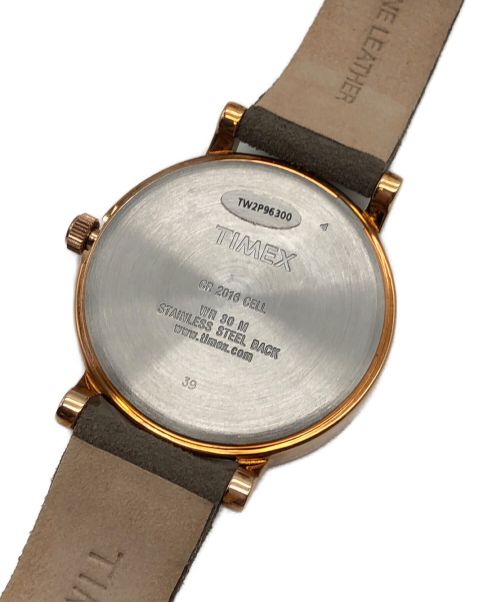 TIMEX（タイメックス）TIMEX (タイメックス) リストウォッチ ブラウンの古着・服飾アイテム
