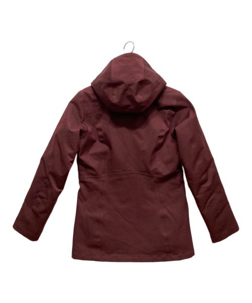Patagonia（パタゴニア）Patagonia (パタゴニア) フーデッドジャケット ワインレッド サイズ:Sの古着・服飾アイテム