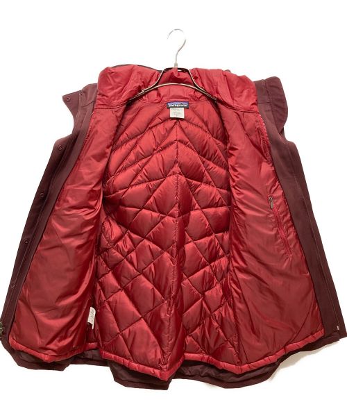Patagonia（パタゴニア）Patagonia (パタゴニア) フーデッドジャケット ワインレッド サイズ:Sの古着・服飾アイテム