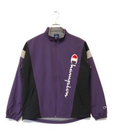 Champion（チャンピオン）の古着「ジップジャケット」｜パープル