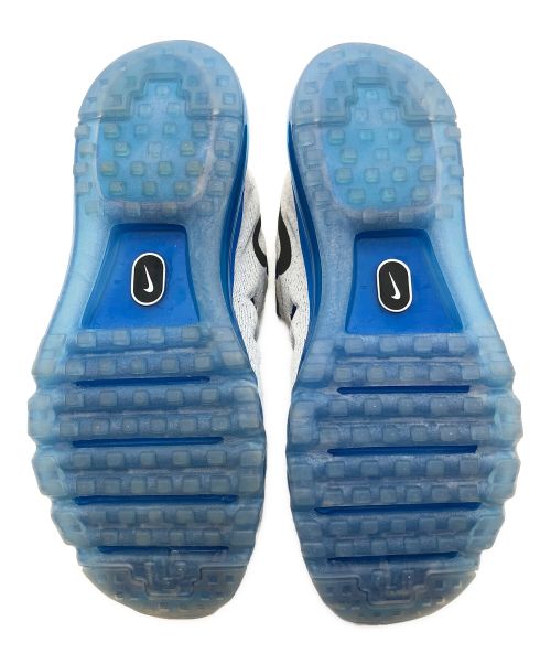 NIKE（ナイキ）NIKE (ナイキ) AIR MAX 2016 GS White Blue ホワイト×ブルー サイズ:SIZE 24.5cmの古着・服飾アイテム