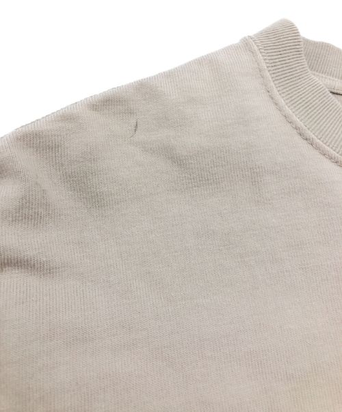 CIOTA（シオタ）CIOTA (シオタ) 度詰め 吊り天竺 ポケット付き ロンT ベージュ サイズ:SIZE 6の古着・服飾アイテム