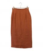 O'NEIL OF DUBLINオニールオブダブリン）の古着「タイトスカート」｜ブラウン