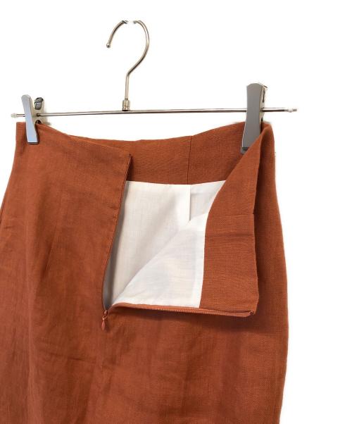 O'NEIL OF DUBLIN（オニールオブダブリン）O'NEIL OF DUBLIN (オニールオブダブリン) タイトスカート ブラウン サイズ:SIZE 10の古着・服飾アイテム