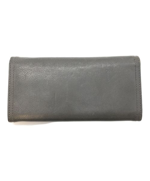 PRADA（プラダ）PRADA (プラダ) 長財布 グレーの古着・服飾アイテム